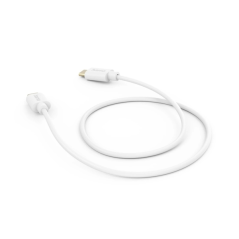 Câble USB-C mâle Hama - Puissance maximale 60 W - Longueur 1 m - Vitesse jusqu'à 480 Mbit/s - Plaqué or - Blanc