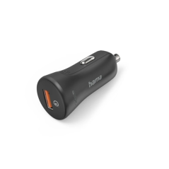 Chargeur de voiture Hama 19,5 W - USB-A - Affichage LED - Qualcomm 3.0 - Noir