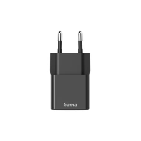 Chargeur mural Hama - USB-C - Charge rapide - Noir