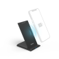 Chargeur sans fil Hama QI-FC10S - Puissance 10 W - USB-C - Indicateur LED - Charge rapide - Noir