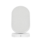 Chargeur sans fil Hama QI-FC10S-Fab - Puissance 10 W - USB-C - Indicateur LED - Charge rapide - Blanc