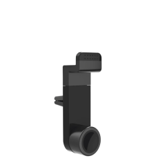 Support de voiture Hama Flipper pour smartphones - Fixation sur grille d'aération - Compatible avec les appareils de 4,8 à 9 cm