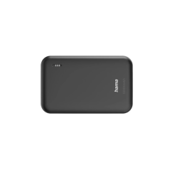 Batterie externe Hama 5000 mAh - Lithium-polymère - USB-C - USB-A - Charge rapide - 2 ports de sortie - Indicateur de charge LED