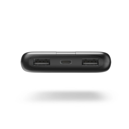 Batterie externe Hama 10 000 mAh - Lithium-polymère - USB-C - USB-A - Charge rapide - 3 ports de sortie - Affichage numérique -