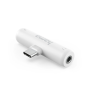 Adaptateur audio Hama - USB-C mâle vers prise jack 3,5 mm femelle - Blanc