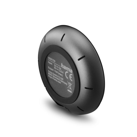 Chargeur sans fil Hama Qi2 - Puissance 15 W - USB-C - Charge rapide - Noir