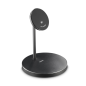Chargeur sans fil Hama Qi2 - 15 W - USB-C - Charge rapide - Noir