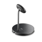Chargeur sans fil Hama Qi2 - 15 W - USB-C - Charge rapide - Noir