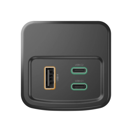 Batterie externe haute puissance Hama 24 000 mAh - Puissance de 200 W - USB-C - USB-A - Compatible Power Delivery - Écran TFT -