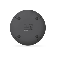 Chargeur sans fil Hama - Puissance 15 W - USB-C - Indicateur LED - Charge rapide - Antidérapant - Noir