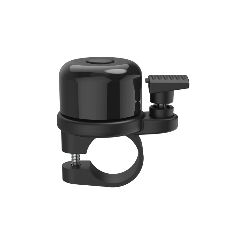 Sonnette de vélo Hama Airbell - 2,2 cm de diamètre - Porte-étiquette Air - Noire