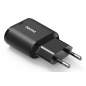 Chargeur mural Hama - Puissance 12 W - 2 ports USB-A - Noir