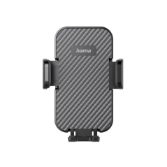 Support voiture Hama pour smartphone - Fixation sur grille d'aération - Poids max. 230 g - Universel - Noir