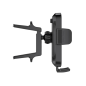 Support voiture Hama pour smartphone - Fixation sur grille d'aération - Poids max. 230 g - Universel - Noir
