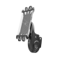 Support de smartphone pour vélo Hama - Poids max. 200 g - Silicone souple - Antidérapant - Universel - Noir