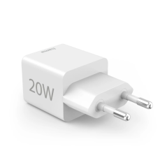 Chargeur mural Hama - USB-C - USB-A - Alimentation - Qualcomm - Blanc