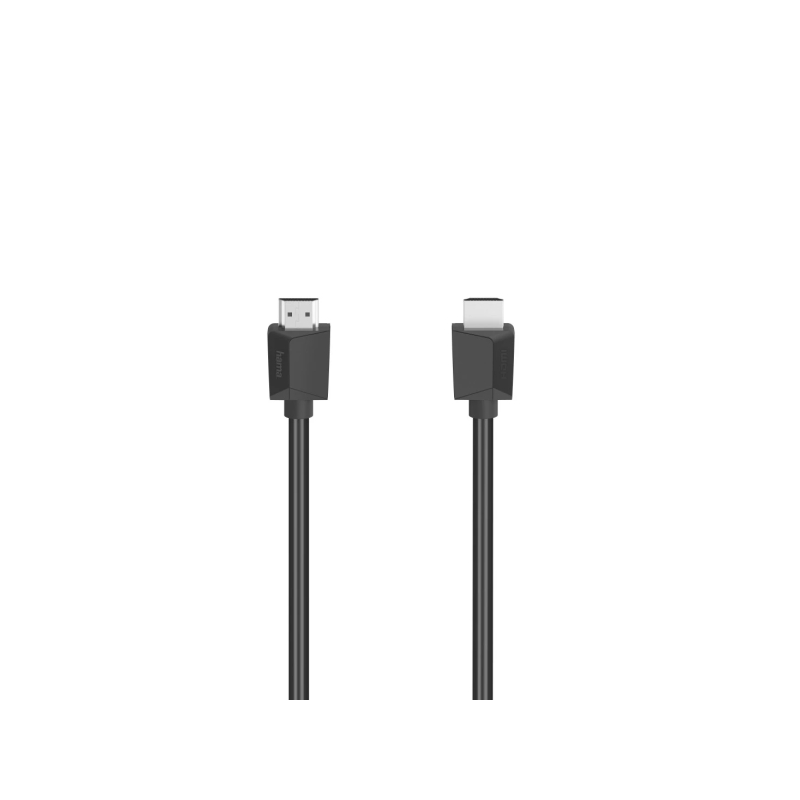 Câble HDMI mâle Hama Essential 4K - Longueur : 1,5 m - Compatible ARC - Ethernet - Vitesse jusqu'à 18 Gbit/s - Blindage intégral