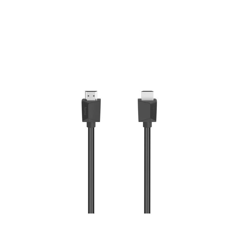 Câble HDMI mâle Hama Essential 4K - Longueur : 3 m - Compatible ARC - Ethernet - Vitesse jusqu'à 18 Gbit/s - Blindage intégral -