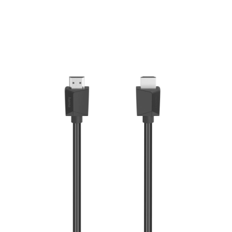 Câble HDMI mâle Hama Essential 4K - Longueur : 3 m - Compatible ARC - Ethernet - Vitesse jusqu'à 18 Gbit/s - Blindage intégral -