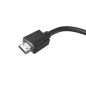Câble HDMI mâle Hama Essential 4K - Longueur : 3 m - Compatible ARC - Ethernet - Vitesse jusqu'à 18 Gbit/s - Blindage intégral -