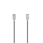 Câble HDMI mâle ultra-fin Hama - Longueur 1 m - Compatible ARC et 3D - Vitesse jusqu'à 18 Gbit/s - Noir et argent