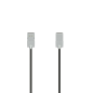 Câble HDMI mâle Hama Essential 4K - Longueur : 1 m - Compatible ARC - Ethernet - Vitesse jusqu'à 18 Gbit/s - Blindage intégral -