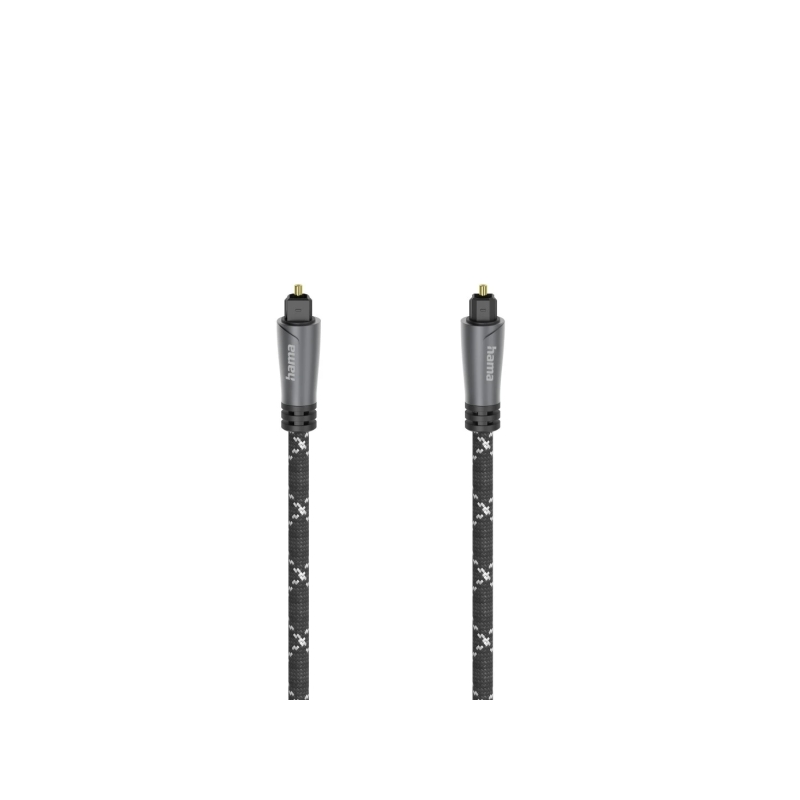 Câble à fibre optique Hama Prime - Longueur 1,5 m - Noir