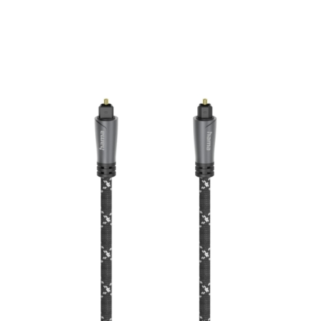 Câble à fibre optique Hama Prime - Longueur 1,5 m - Noir