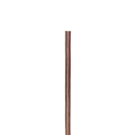 Câble d'enceinte Hama Entry à 2 conducteurs - Section de 0,75 mm² - Longueur de 10 m - Couleur transparente