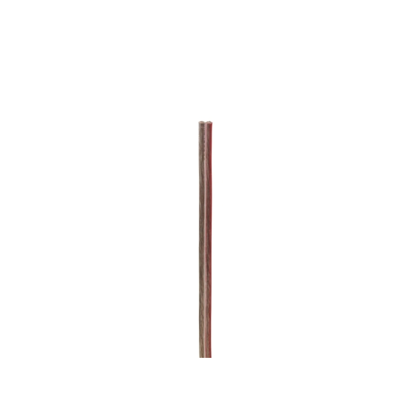Câble d'enceinte Hama Entry à 2 conducteurs - Section de 1,5 mm² - Longueur de 10 m - Couleur transparente