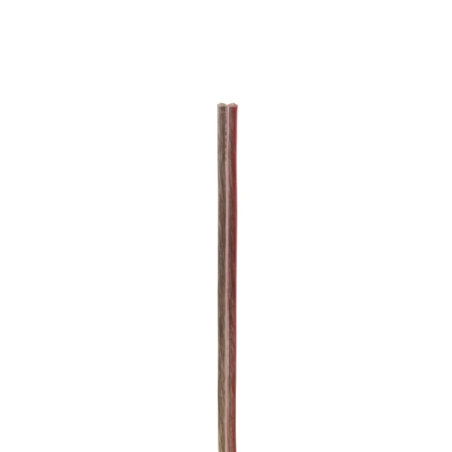 Câble d'enceinte Hama Entry à 2 conducteurs - Section de 1,5 mm² - Longueur de 10 m - Couleur transparente