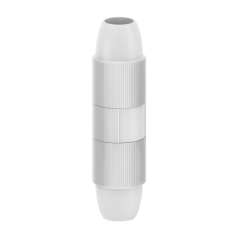 Épissure coaxiale Hama Essential avec mécanisme de verrouillage - Fixation par vis - Convient aux câbles de 5 à 7 mm² - Blanche