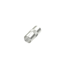 Adaptateur d'antenne Hama Essential - Double coaxial mâle - Argent