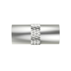 Adaptateur d'antenne Hama Essential - Double coaxial mâle - Argent