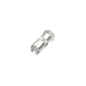 Adaptateur Hama Essential F vers coaxial - Couleur argent