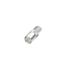 Adaptateur Hama Essential femelle F vers mâle coaxial - Argent