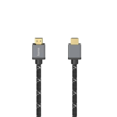 Câble HDMI 8K mâle Hama Prime - Longueur : 3 m - Certifié - Compatible eARC et 3D - Connecteurs plaqués or - Ethernet - Vitesse