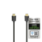Câble HDMI 8K mâle Hama Essential - Longueur : 1 m - Certifié - Compatible eARC - Connecteurs plaqués or - Ethernet - Vitesse ju