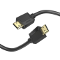 Câble HDMI 8K mâle Hama Essential - Longueur : 2 m - Certifié - Compatible eARC - Connecteurs plaqués or - Ethernet - Vitesse ju