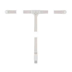 Antenne dipôle Hama Essential DAB+ - Câble coaxial 1,75 m - Blanche