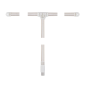 Antenne dipôle Hama Essential DAB+ - Câble coaxial 1,75 m - Blanche