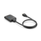Répartiteur HDMI 4K Hama - 1 entrée - 2 sorties - Indicateur LED - 6,55 x 1,6 x 5,55 cm - Noir