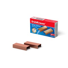 ✅ Agrafes en cuivre Erichkrause ?10 - 1000 agrafes - Haute résistance et agrafage facile - Résistant à la cor en stock