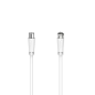 Câble d'antenne coaxial Hama Essential - Longueur 1,5 m - Connecteur F mâle - Double blindage - Blindage 90 dB - Impédance 75 oh