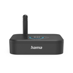 Adaptateur audio Bluetooth Hama Link It Solo - USB-C - Portée de 50 m - Prise jack femelle 3,5 mm - Noir