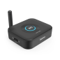 Adaptateur audio Bluetooth Hama Link It Solo - USB-C - Portée de 50 m - Prise jack femelle 3,5 mm - Noir