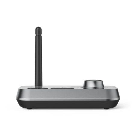 Adaptateur audio Bluetooth Hama Link It Duo - USB-C - Prise jack 3,5 mm - Portée de 10 m - Écran LCD - Noir