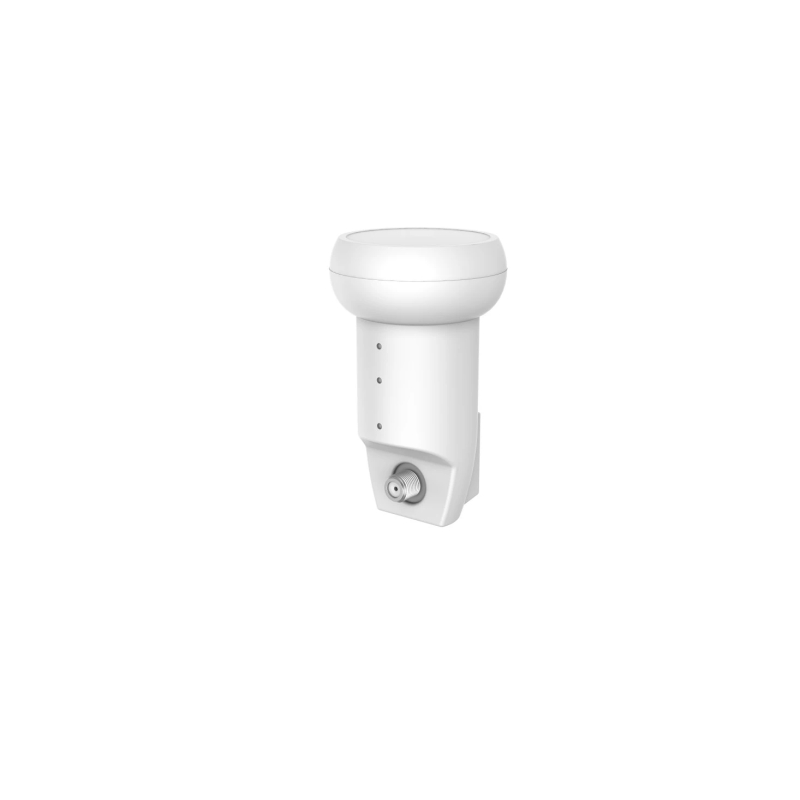 Récepteur LNB satellite Hama Essential avec 1 sortie - Connecteur F - Facteur de bruit de 0,3 dB - Blanc