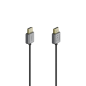 Câble HDMI 8K mâle Hama - Longueur : 1,5 m - Compatible eARC - Ethernet - Vitesse jusqu'à 48 Gbit/s - Blindage intégral - Noir