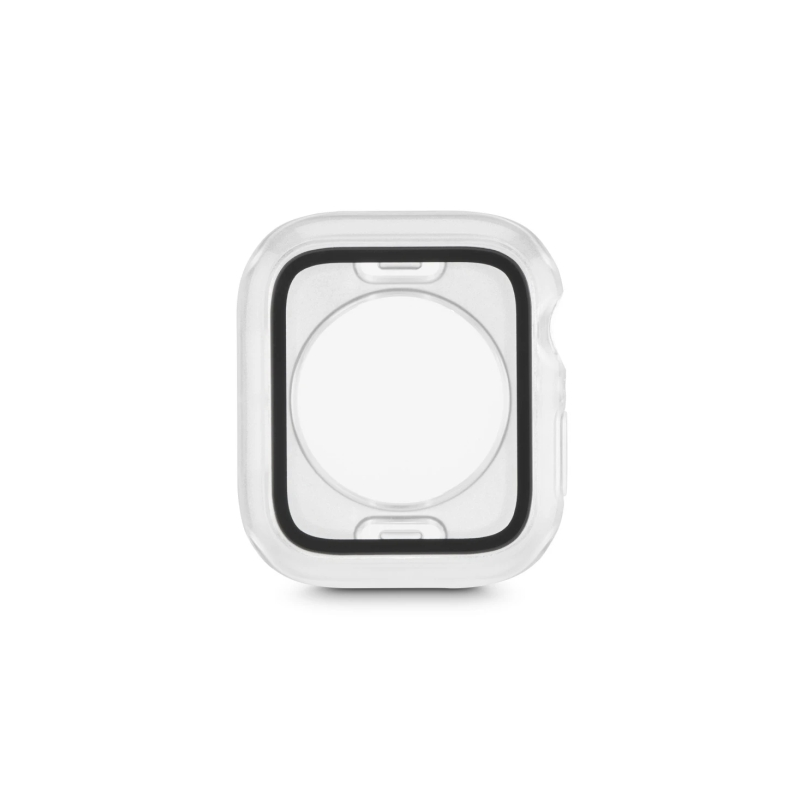 Protection d'écran Hama Essential pour Apple Watch - 44 mm - Verre de sécurité - Protection à 360° - Transparent